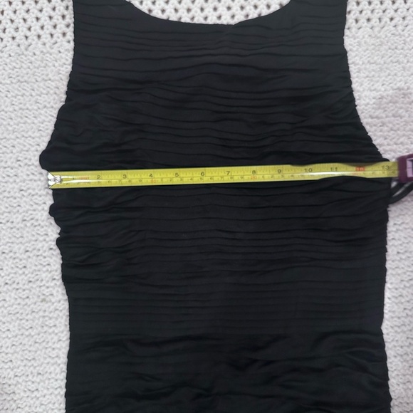 ALICE + OLIVIA WOMENS Elegant Black Sleeveless Dress SIZE 2 - Picture 5 of 12